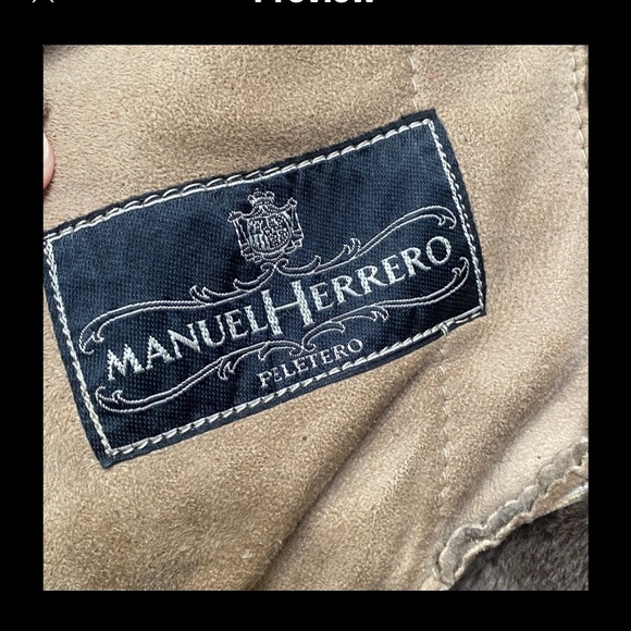 Handpainted Shearling rustic suede AQUA OMBRA leather Gypsy jacket blue feathers - Picture 16 of 16